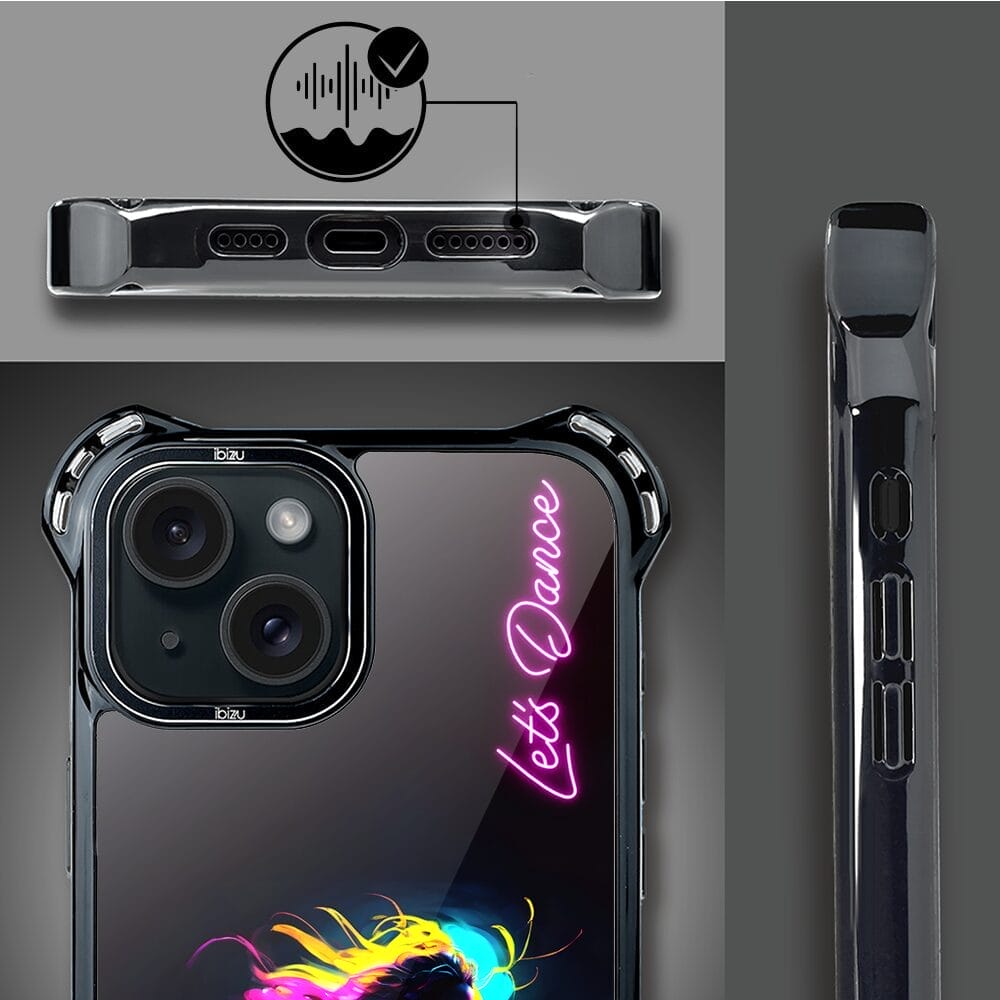 Etui do iPhone 15 Plus IBIZU DropGuard Ultra z MagSafe, #ElectroMove, Taneczny rytm - obrazek 6