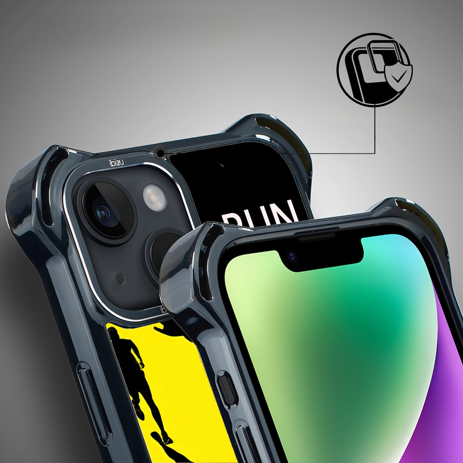 Etui do iPhone 14 IBIZU DropGuard Ultra z MagSafe, #Move, Bieg Mistrzów - obrazek 3