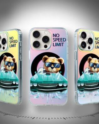 Etui do iPhone 16 Pro Max IBIZU California Sunset z MagSafe, zmieniające kolor, Blue Car, niebieski samochód