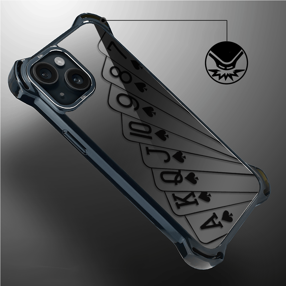 Etui do iPhone 15 IBIZU DropGuard Ultra z MagSafe, Midnight, Karty do gry - obrazek 4