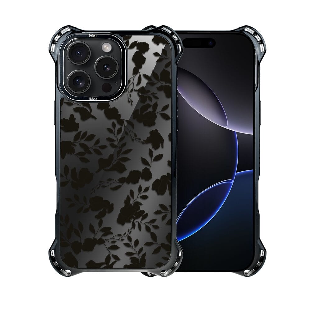 Etui do iPhone 16 Pro IBIZU DropGuard Ultra z MagSafe, Midnight, Cienie liści - obrazek 7