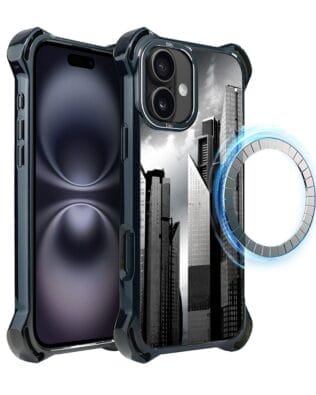 Etui do iPhone 16 Plus IBIZU DropGuard Ultra z MagSafe, Noir City, Manhattan