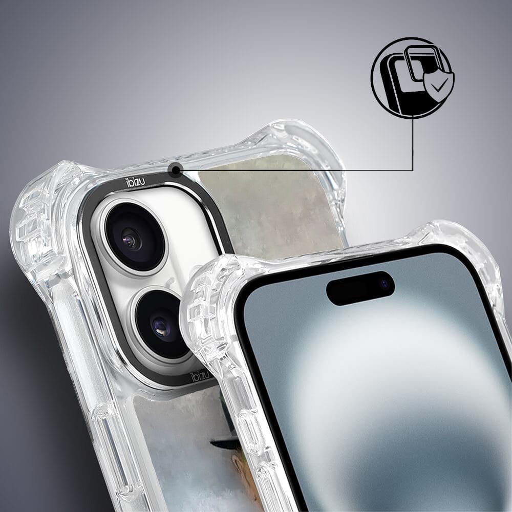 Etui iPhone 16 IBIZU DropGuard Ultra z MagSafe, Rene Magritte, syn człowieczy - obrazek 3