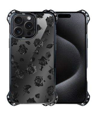 Etui do iPhone 15 Pro Max IBIZU DropGuard Ultra z MagSafe, Midnight, Sen róż