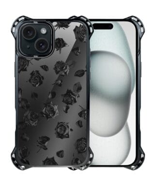 Etui do iPhone 15 IBIZU DropGuard Ultra z MagSafe, Midnight, Sen róż