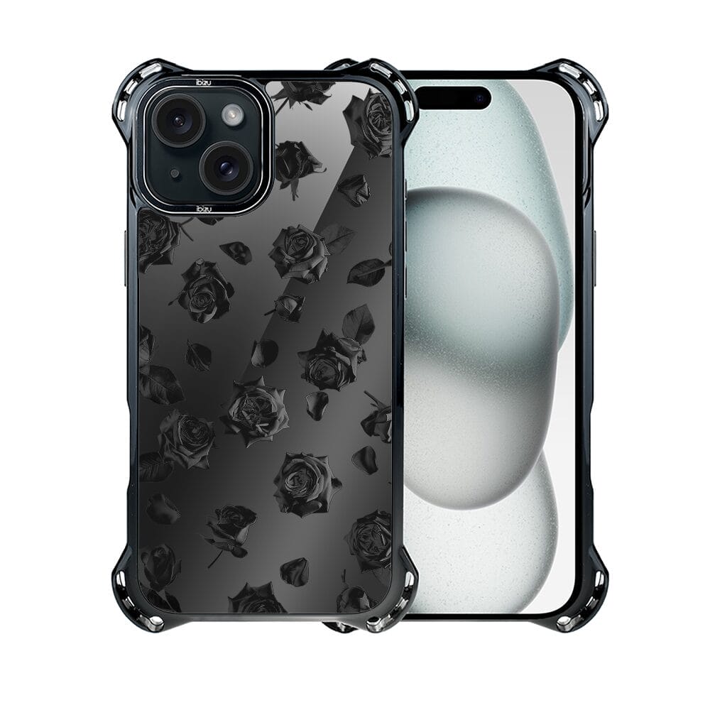 Etui do iPhone 15 IBIZU DropGuard Ultra z MagSafe, Midnight, Sen róż - obrazek 2