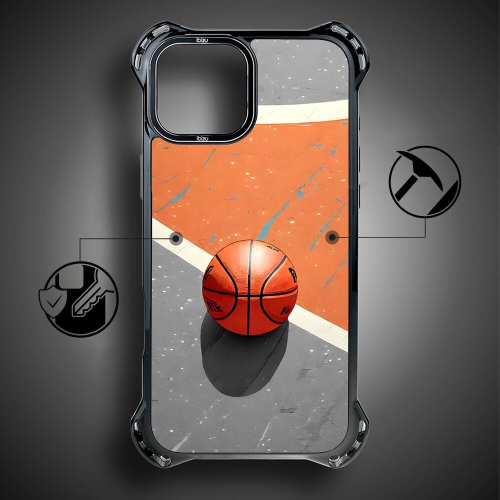 Etui do iPhone 15 IBIZU DropGuard Ultra z MagSafe, #Move, Koszykówka - obrazek 7