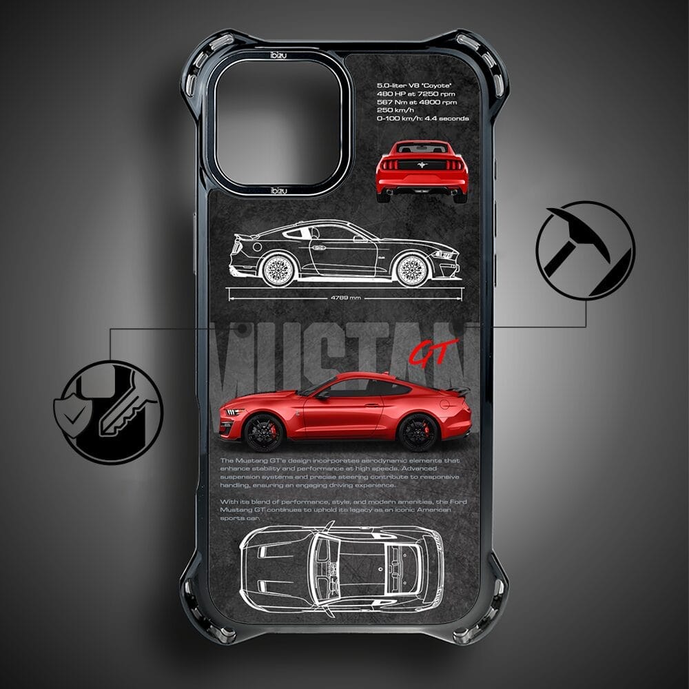 Etui do iPhone 15 Plus IBIZU DropGuard Ultra z MagSafe, TechDrive, GT V8 “Coyote” - obrazek 7