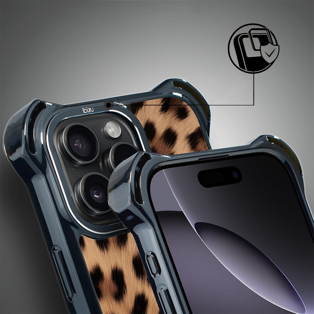 Etui do iPhone 16 Pro IBIZU DropGuard Ultra z MagSafe, Zew Natury, Pantera - obrazek 3