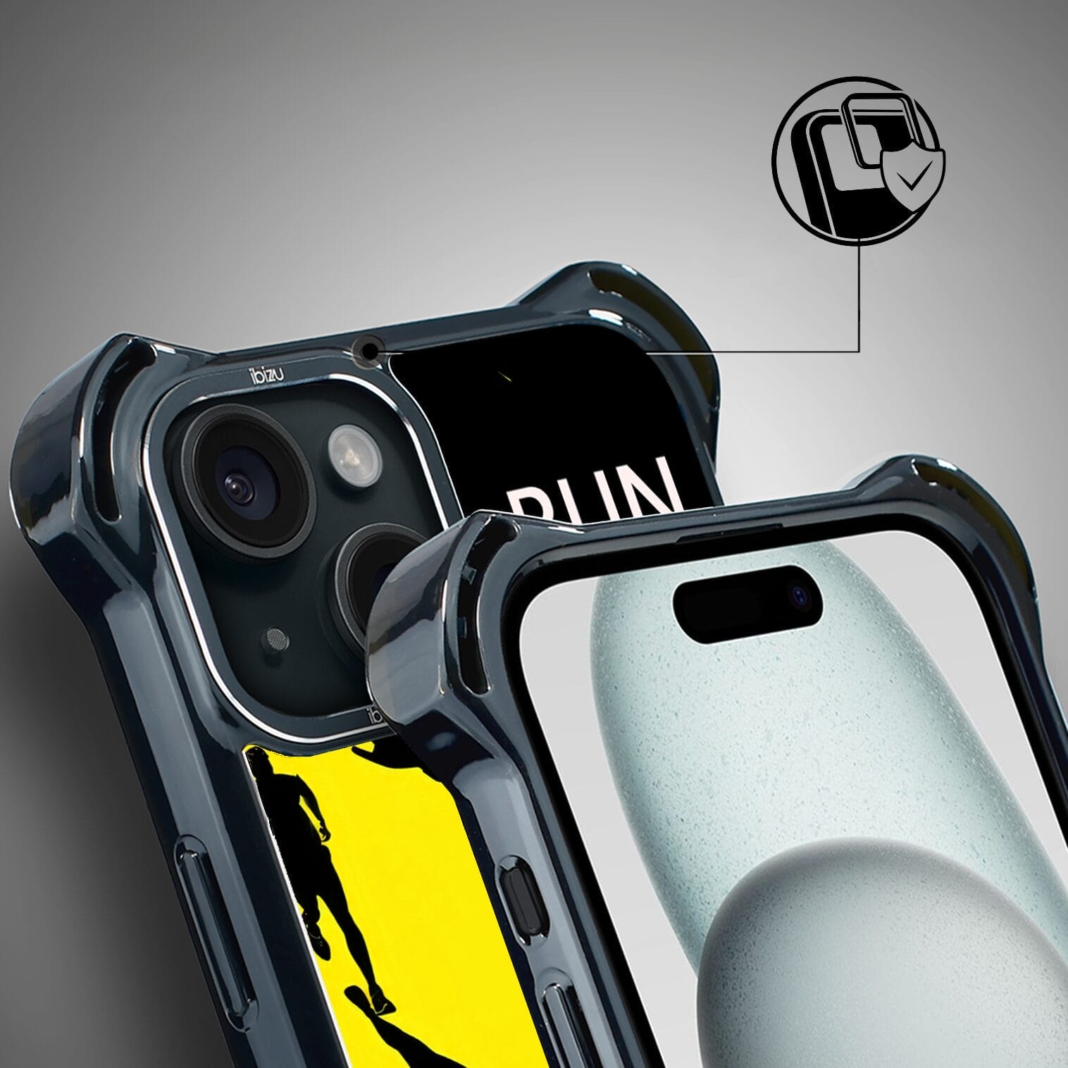 Etui do iPhone 15 IBIZU DropGuard Ultra z MagSafe, #Move, Bieg Mistrzów - obrazek 3