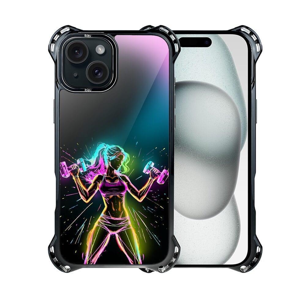 Etui do iPhone 15 IBIZU DropGuard Ultra z MagSafe, #ElectroMove, Wibracja fitness - obrazek 2