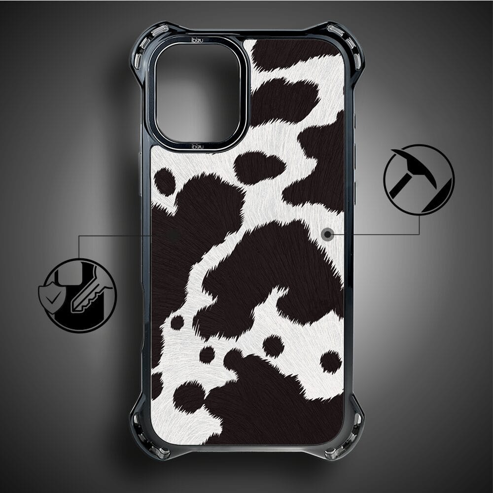 Etui do iPhone 16 IBIZU DropGuard Ultra z MagSafe, Zew Natury, Polska krowa - obrazek 7