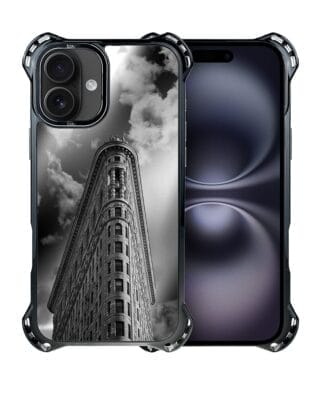 Etui do iPhone 16 Plus IBIZU DropGuard Ultra z MagSafe, Noir City, Flatiron