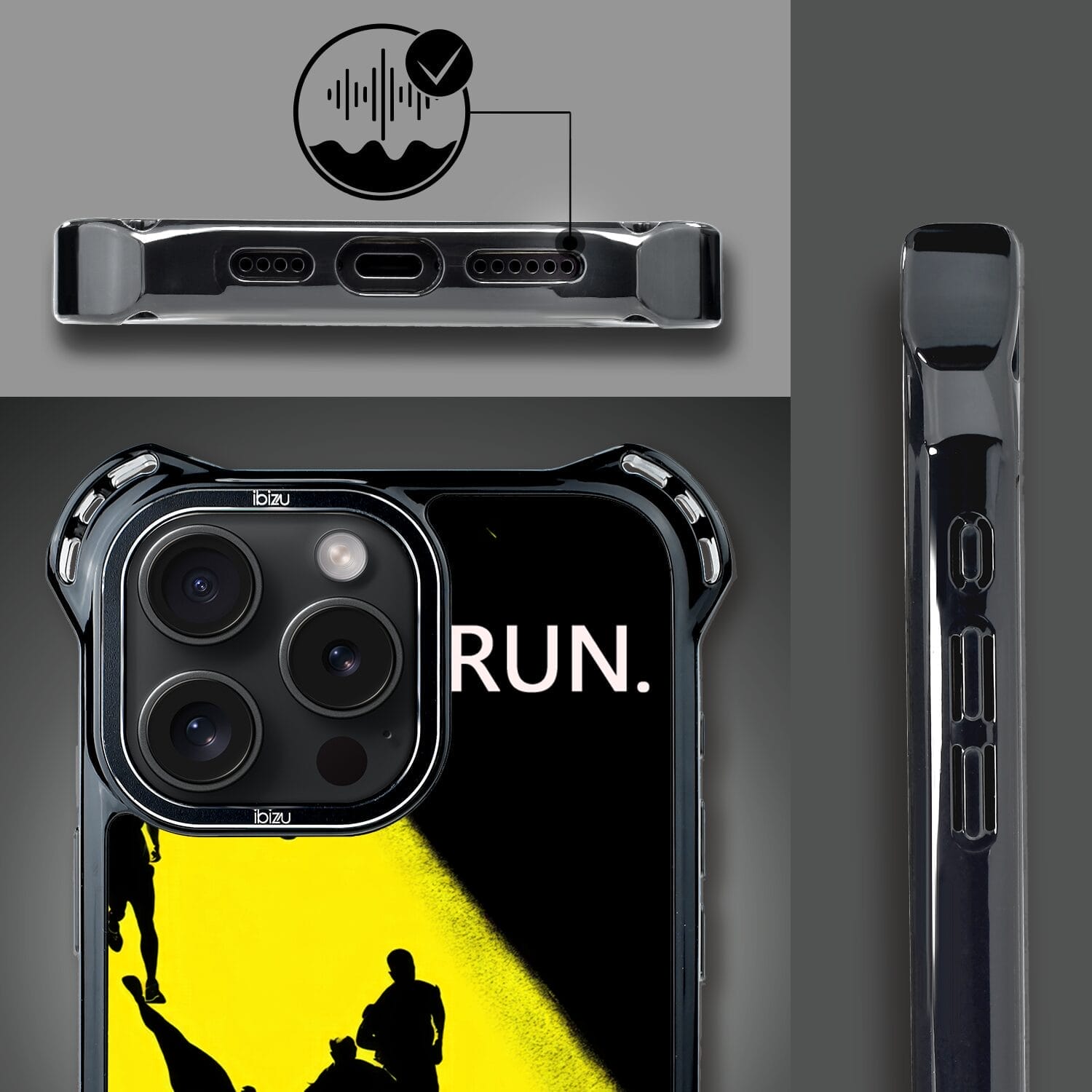 Etui do iPhone 16 Pro IBIZU DropGuard Ultra z MagSafe, #Move, Bieg Mistrzów - obrazek 3