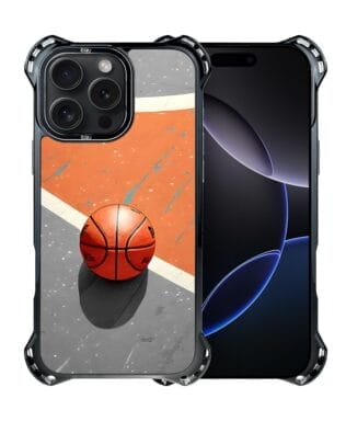 Etui do iPhone 16 Pro IBIZU DropGuard Ultra z MagSafe, #Move, Koszykówka