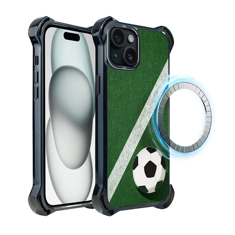 Etui do iPhone 15 Plus IBIZU DropGuard Ultra z MagSafe, #Move, Przy boisku