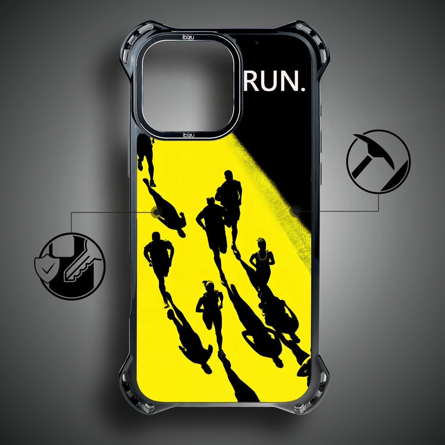 Etui do iPhone 16 Pro IBIZU DropGuard Ultra z MagSafe, #Move, Bieg Mistrzów - obrazek 7