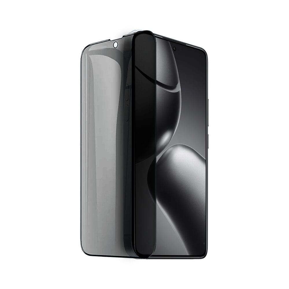 Szkło prywatyzujące z czarną ramką do Xiaomi 14T