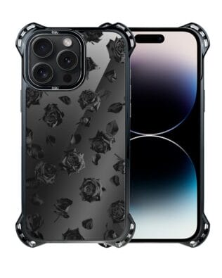 Etui do iPhone 14 Pro IBIZU DropGuard Ultra z MagSafe, Midnight, Sen róż