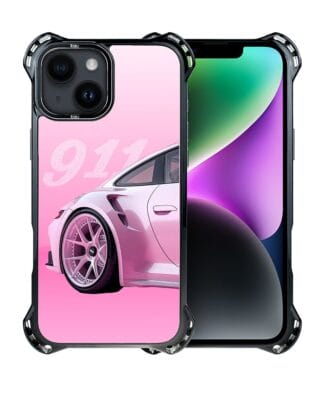 Etui do iPhone 14 Plus IBIZU DropGuard Ultra z MagSafe, TechDrive, 911 różowe