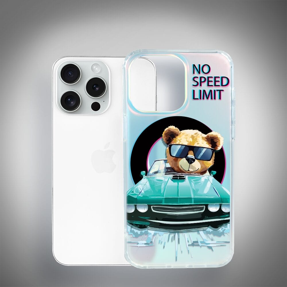 Etui do iPhone 16 Pro Max IBIZU California Sunset z MagSafe, zmieniające kolor, Blue Car, niebieski samochód - obrazek 3