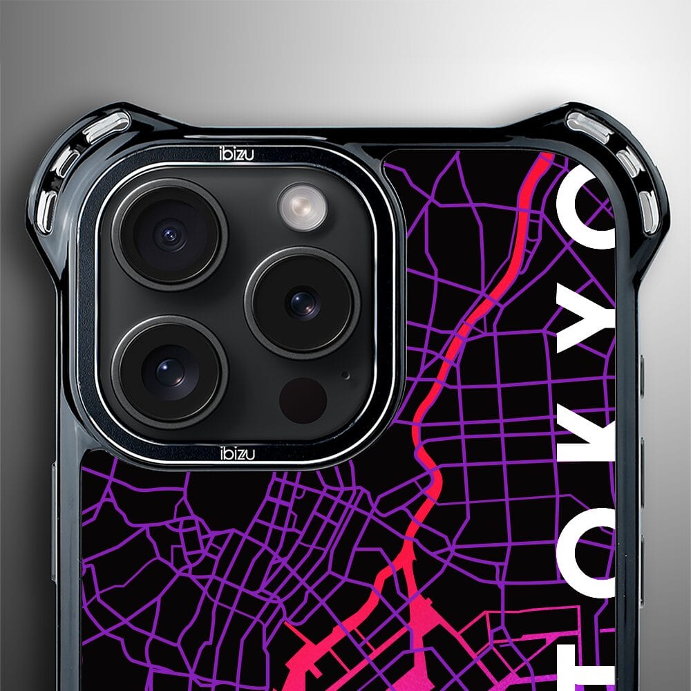 Etui do iPhone 14 Pro IBIZU DropGuard Ultra z MagSafe, Mapy Świata, Tokyo - obrazek 5