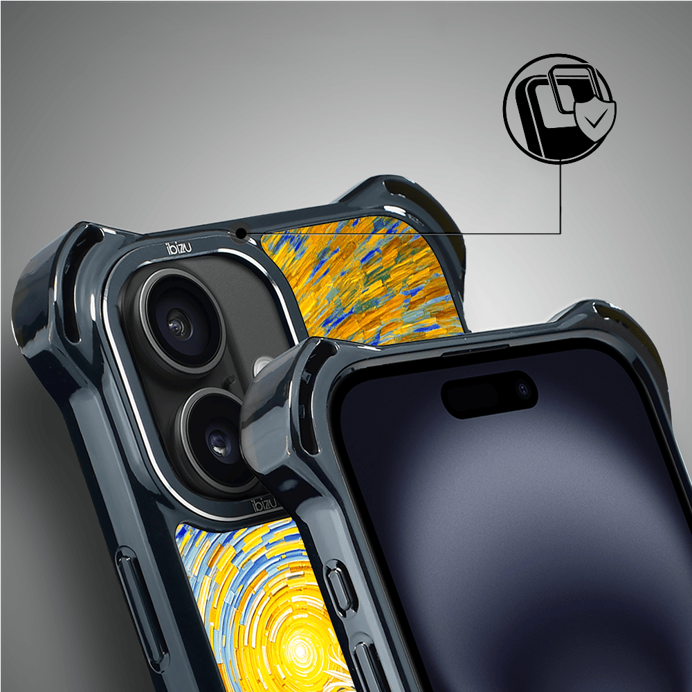 Etui iPhone 16 Plus IBIZU DropGuard Ultra z MagSafe, Einstein - obrazek 3