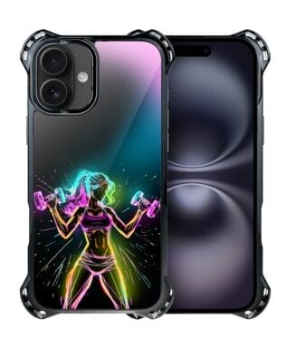 Etui do iPhone 16 IBIZU DropGuard Ultra z MagSafe, #ElectroMove, Wibracja fitness