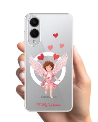 Etui do Samsung Galaxy S25 Edge z MagSafe przeźroczyste, silikonowe Flexi, kupidyn