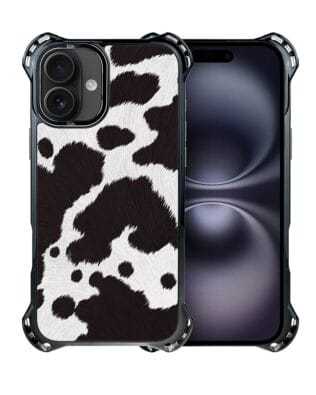 Etui do iPhone 16 Plus IBIZU DropGuard Ultra z MagSafe, Zew Natury, Polska krowa