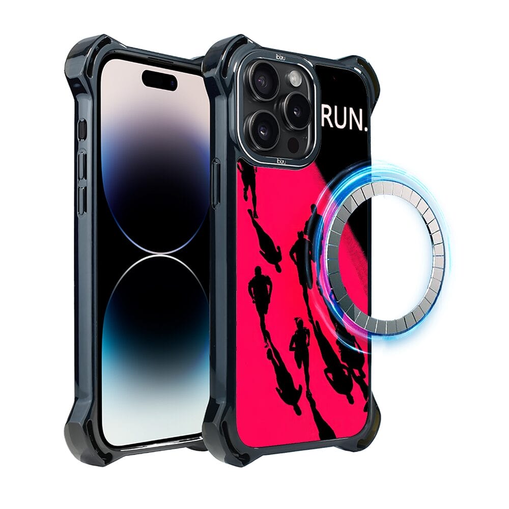 Etui do iPhone 14 Pro IBIZU DropGuard Ultra z MagSafe, #Move, Nocny maraton