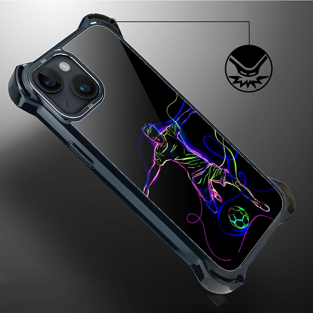 Etui do iPhone 14 IBIZU DropGuard Ultra z MagSafe, #ElectroMove, Moc football'u - obrazek 4