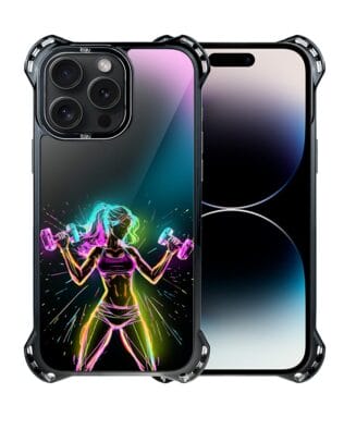 Etui do iPhone 14 Pro IBIZU DropGuard Ultra z MagSafe, #ElectroMove, Wibracja fitness