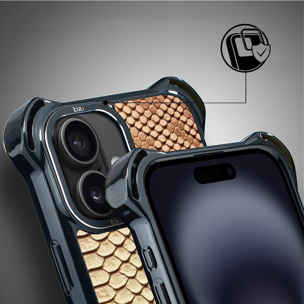 Etui do iPhone 16 Plus IBIZU DropGuard Ultra z MagSafe, Zew Natury, Wąż - obrazek 3