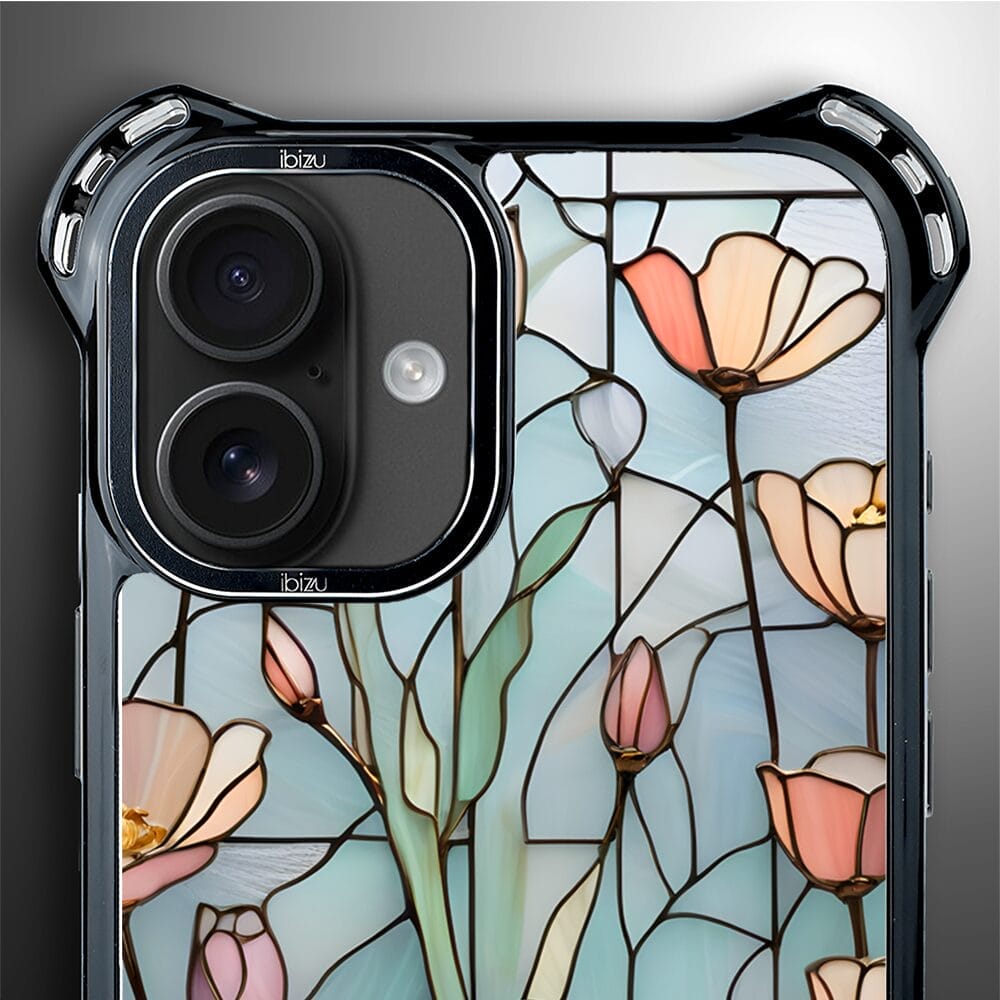 Etui do iPhone 16 Plus IBIZU DropGuard Ultra z MagSafe, Barwy Szkła, Szept kwiatów polnych - obrazek 5