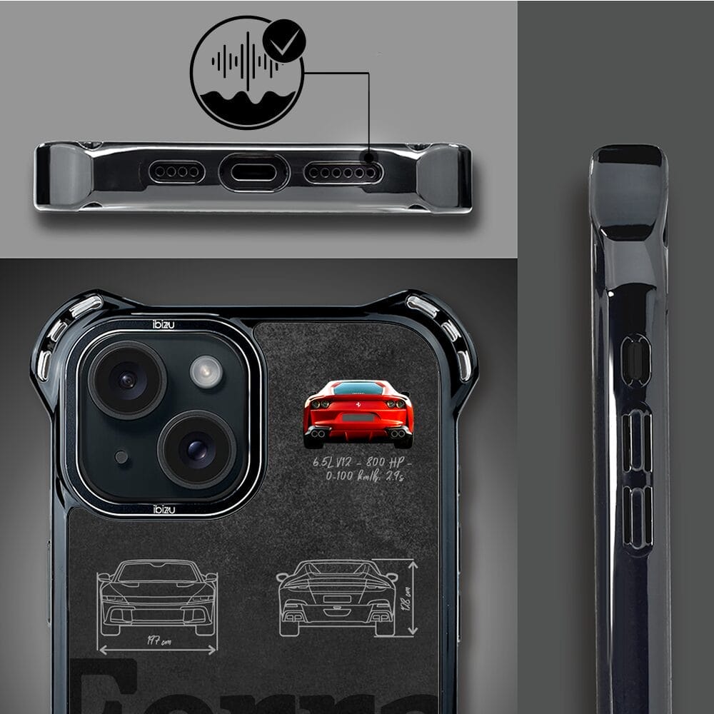 Etui do iPhone 15 IBIZU DropGuard Ultra z MagSafe, TechDrive, 812 Superfast - obrazek 6