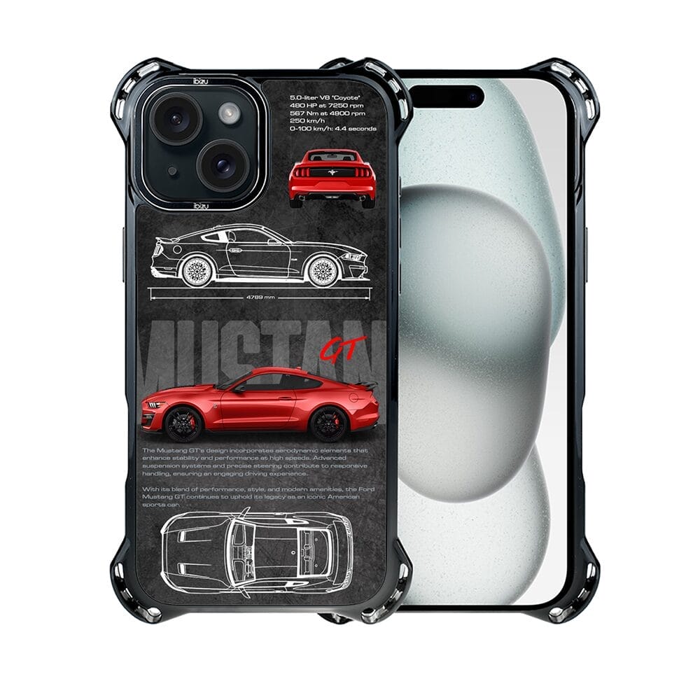 Etui do iPhone 15 Plus IBIZU DropGuard Ultra z MagSafe, TechDrive, GT V8 “Coyote” - obrazek 2