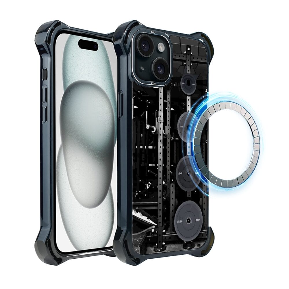 Etui do iPhone 15 Plus IBIZU DropGuard Ultra z MagSafe, #Move, Stacja Żelazo