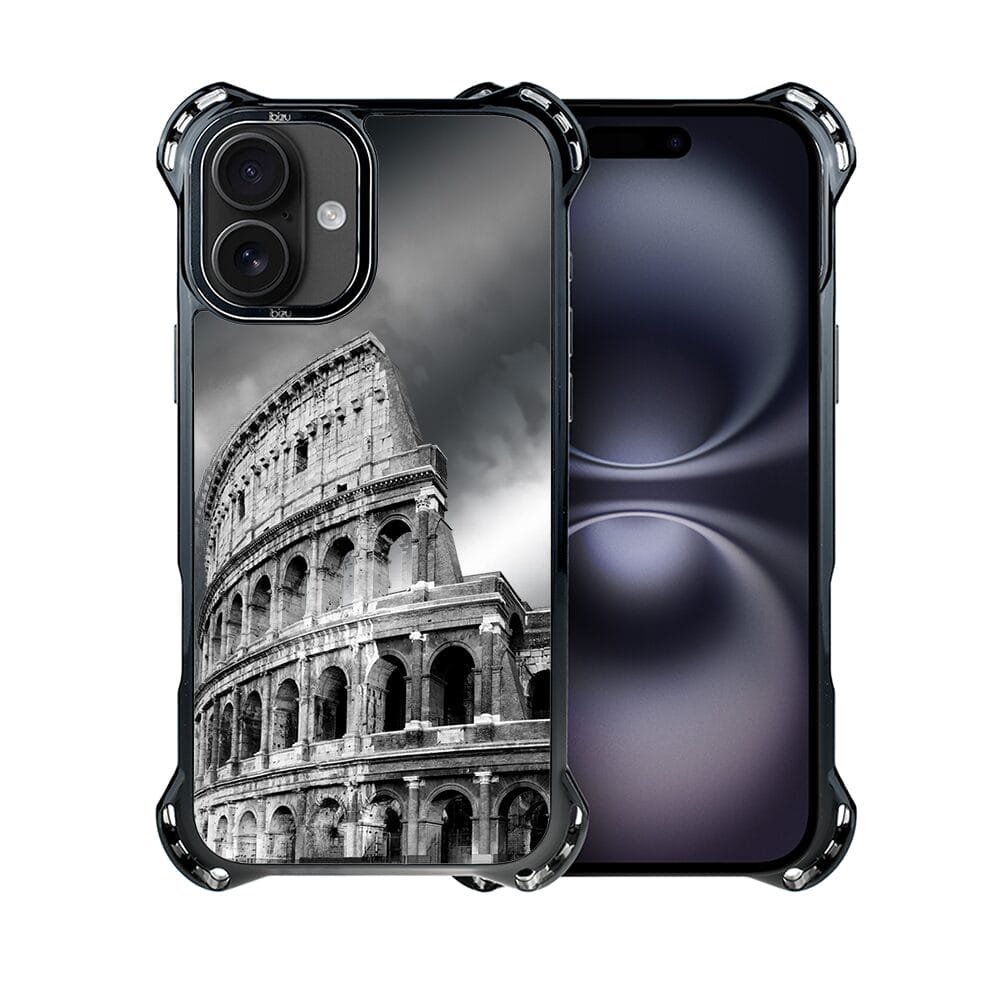 Etui do iPhone 16 IBIZU DropGuard Ultra z MagSafe, Noir City, Koloseum - obrazek 2