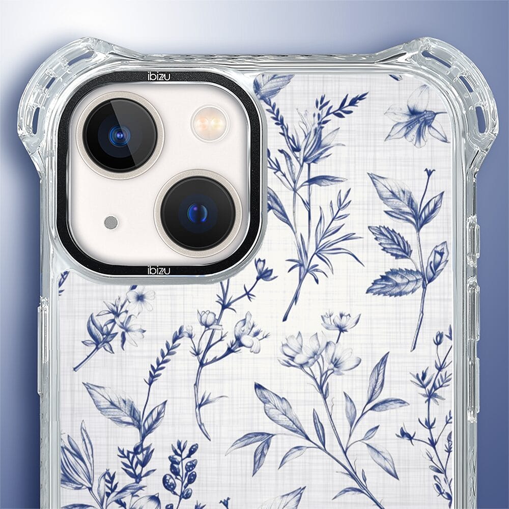 Etui iPhone 13 IBIZU DropGuard Ultra z MagSafe, Pastel Bloom, Lazurowe szepty - obrazek 5