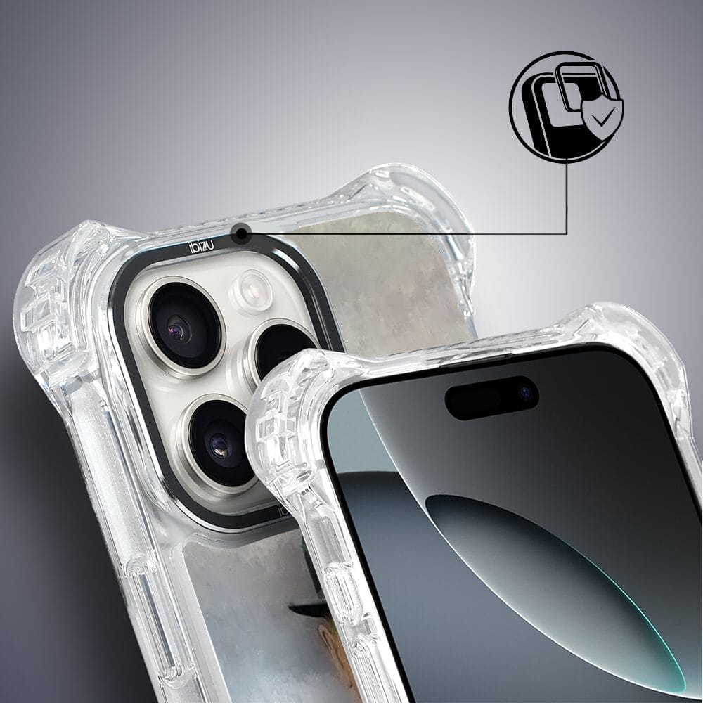 Etui do iPhone 16 Pro IBIZU DropGuard Ultra z MagSafe, Rene Magritte, syn człowieczy - obrazek 6