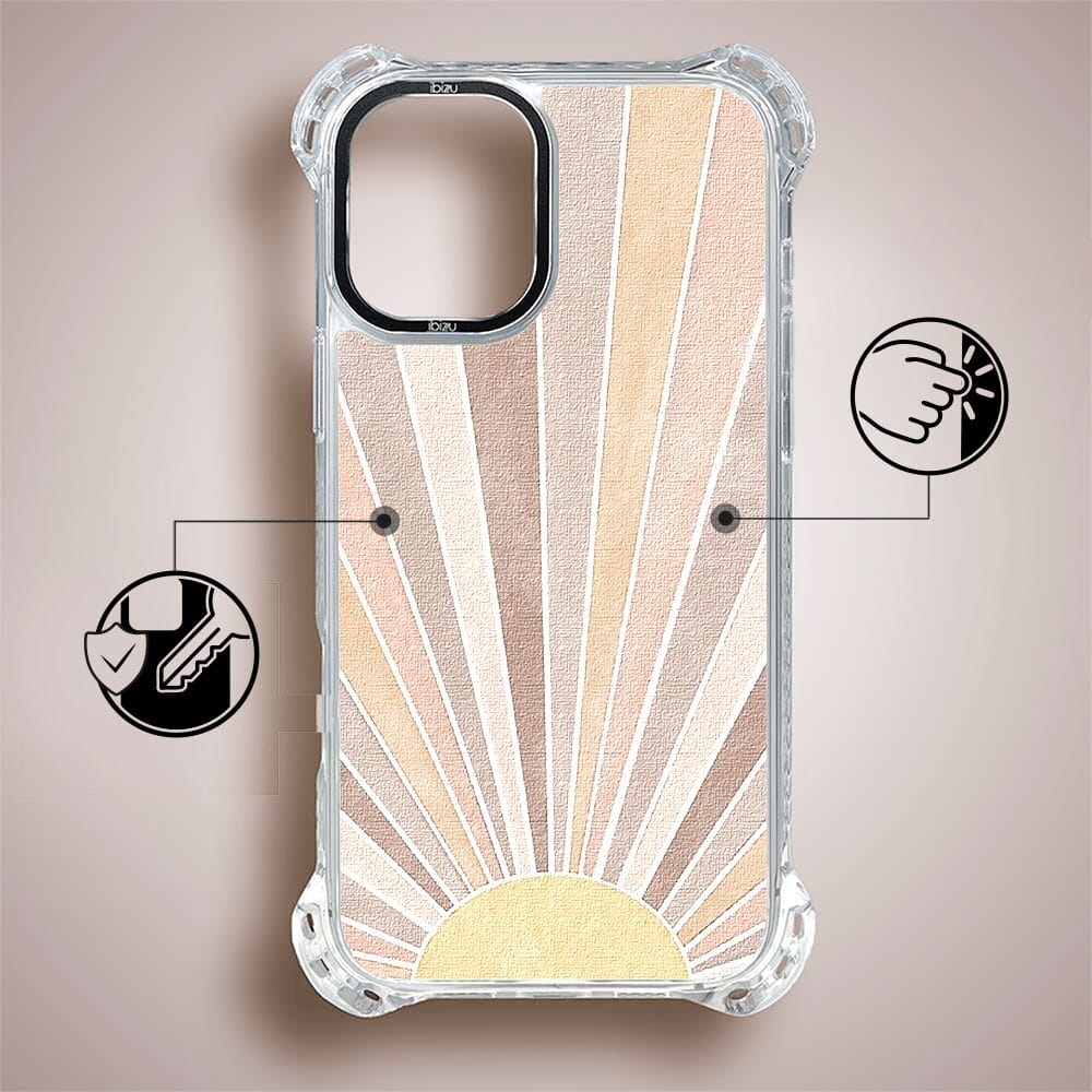Etui iPhone 16 Plus IBIZU DropGuard Ultra z MagSafe, Boho, Wschód słońca - obrazek 7