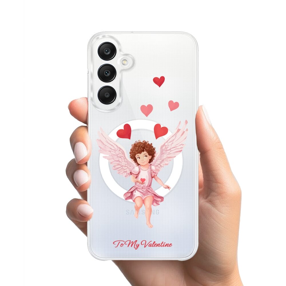 Etui do Samsung Galaxy A25 5G z MagSafe przeźroczyste, silikonowe Flexi, kupidyn - obrazek 2