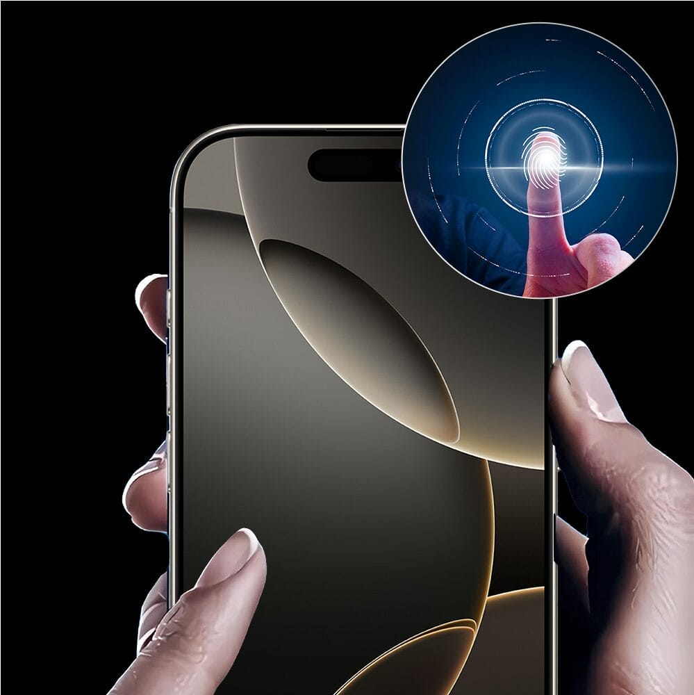 Szkło hartowane na ekran 9H do iPhone 15 Plus z aplikatorem - obrazek 3