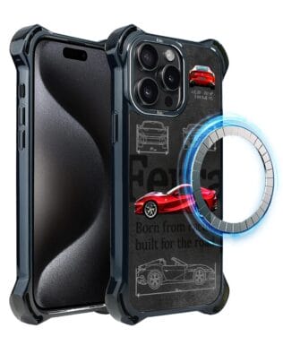 Etui do iPhone 15 Pro Max IBIZU DropGuard Ultra z MagSafe, TechDrive, 812 Superfast