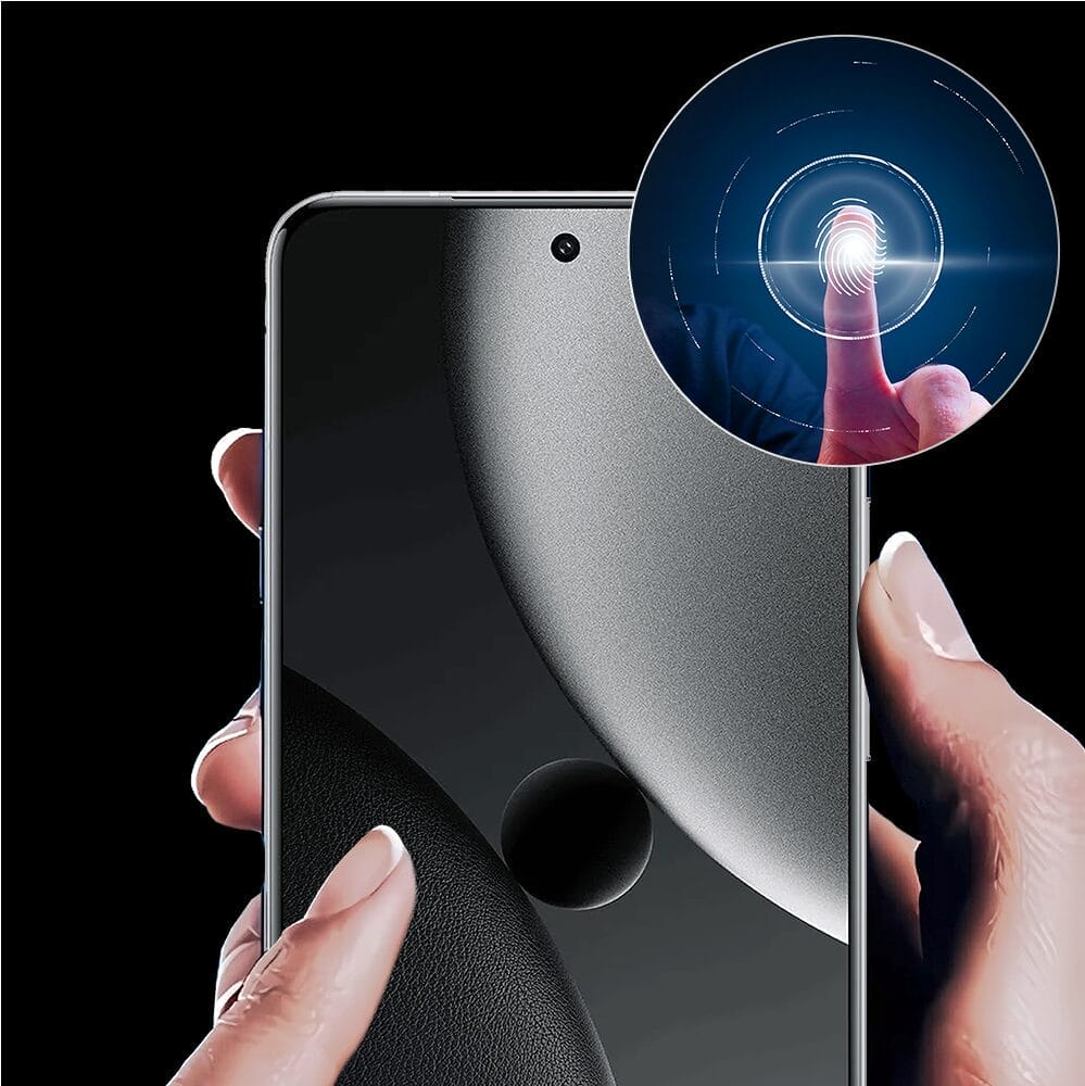 Szkło prywatyzujące z czarną ramką do Xiaomi 14T - obrazek 4