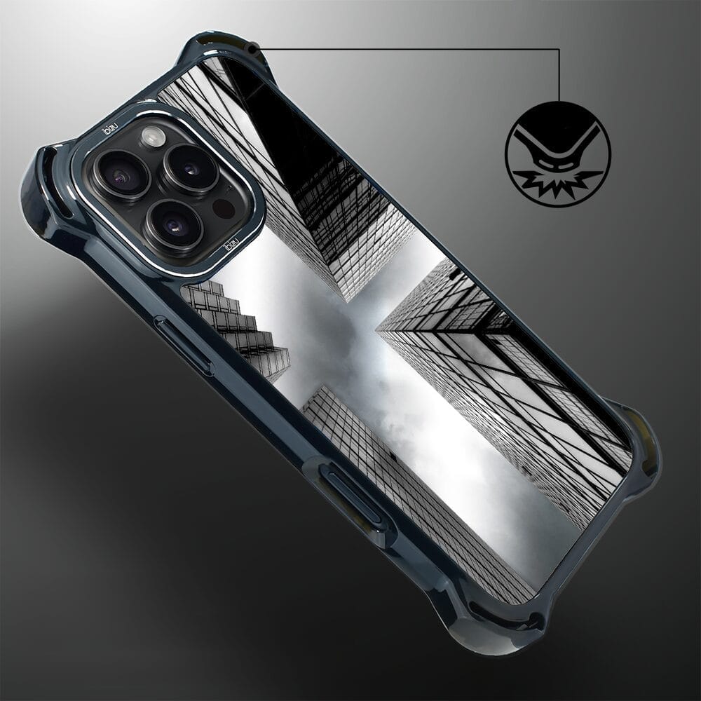 Etui do iPhone 16 Pro Max IBIZU DropGuard Ultra z MagSafe, Noir City, Drapacze Chmur - obrazek 7