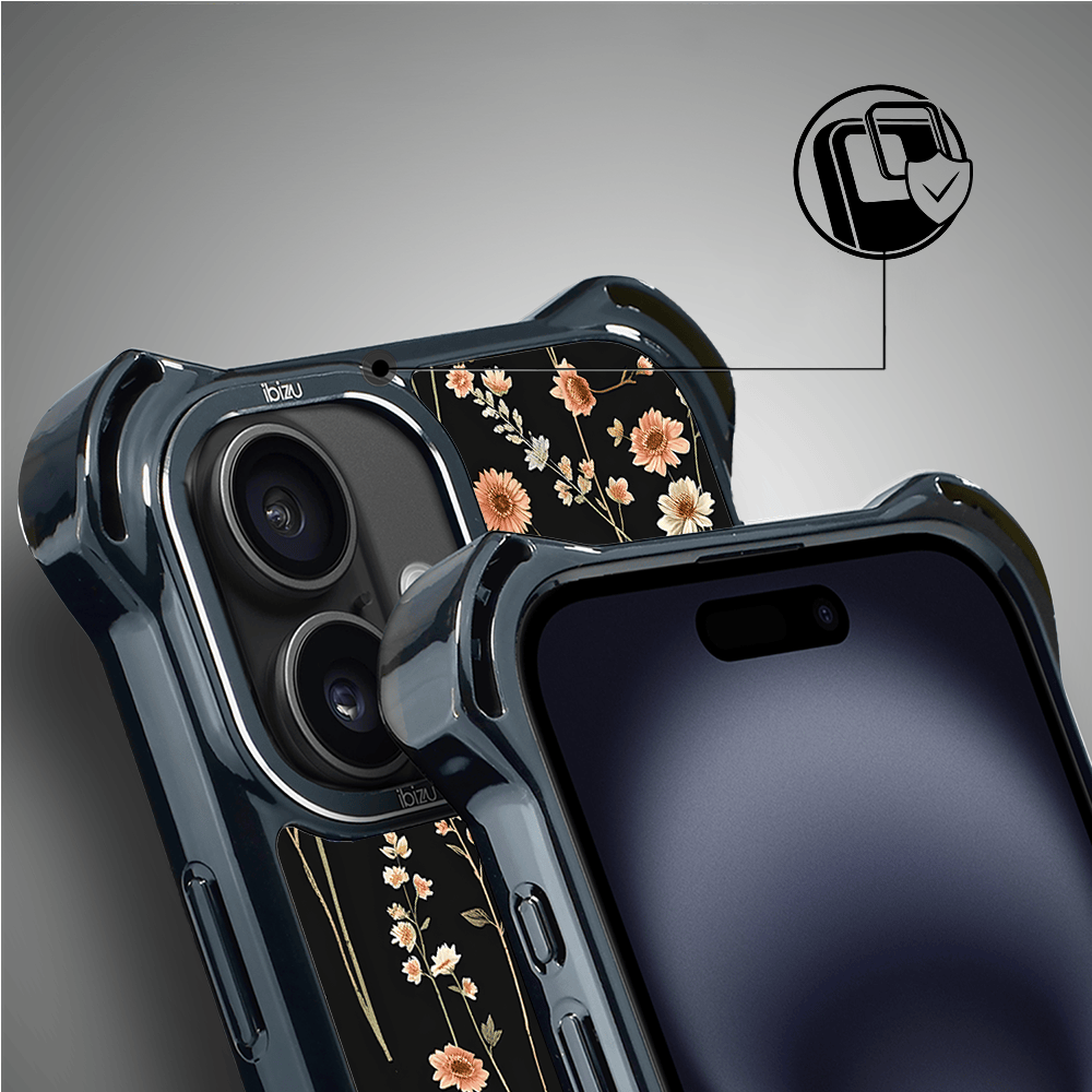 Etui iPhone 16 Plus IBIZU DropGuard Ultra z MagSafe, Pastel Bloom, Północny ogród - obrazek 3