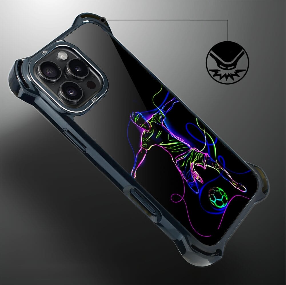 Etui do iPhone 16 Pro IBIZU DropGuard Ultra z MagSafe, #ElectroMove, Moc football'u - obrazek 5