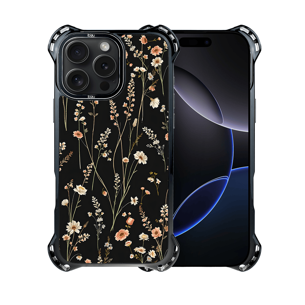 Etui do iPhone 16 Pro IBIZU DropGuard Ultra z MagSafe, Pastel Bloom, Północny ogród - obrazek 2